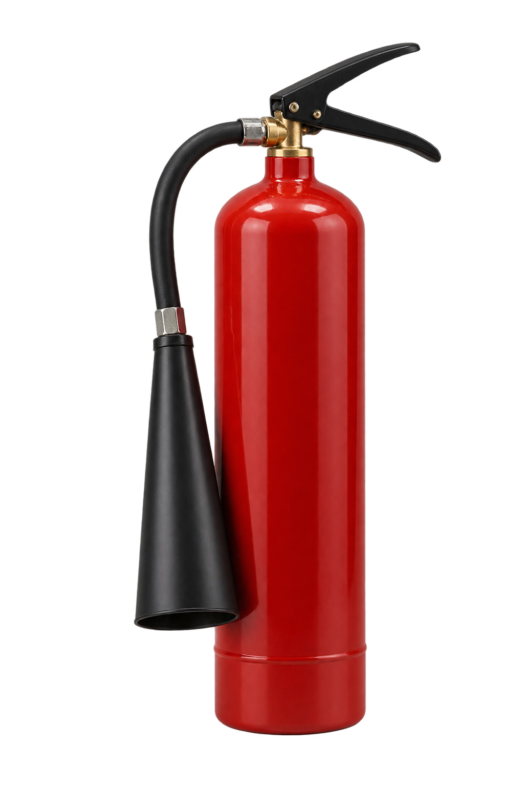 Estintore rosso CO₂ 2 kg